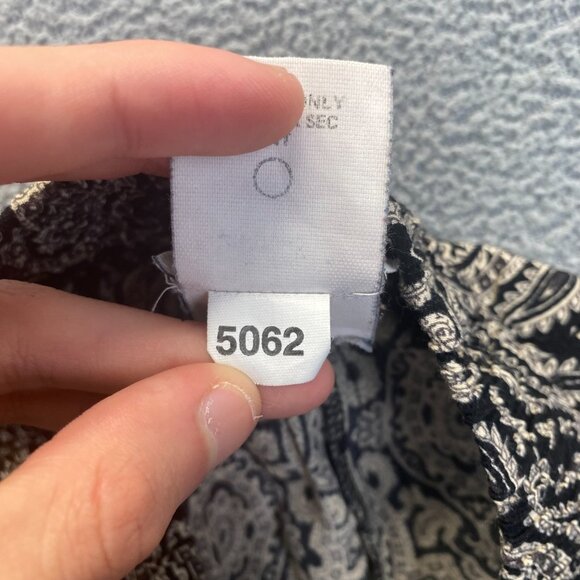 NIPON STUDIO Pants Women's Size 10,Floral Print 90s Vtg,Pockets,Pull On - Picture 7 of 9